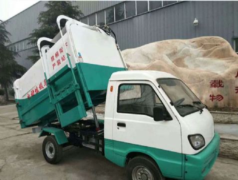 點(diǎn)擊查看詳細信息<br>標題：自卸式電動(dòng)四輪垃圾車(chē) 閱讀次數：2021